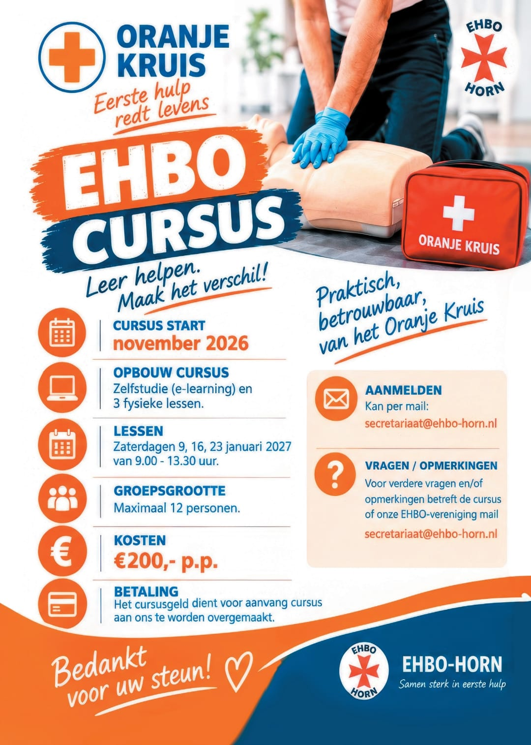 EHBO cursus