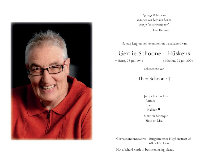 Gerrie schoone overleden.jpg
