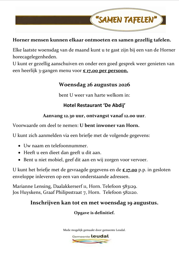 Samen Tafelen augustus.jpg